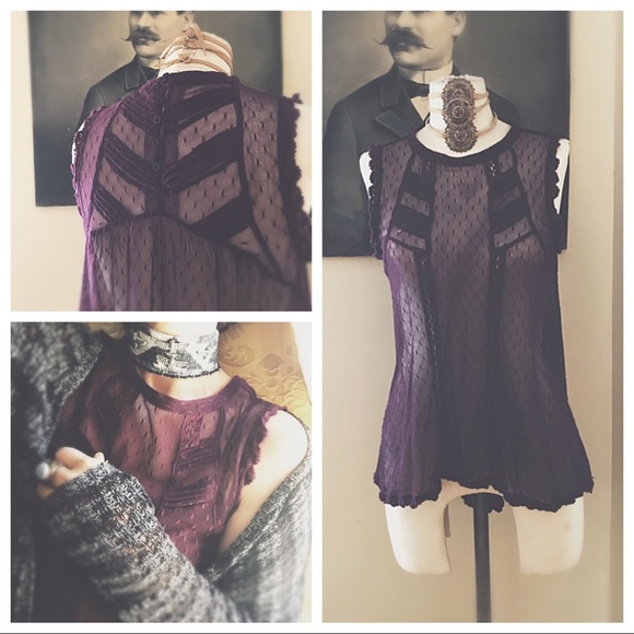 Free People Tops - Sheer Layering Piece